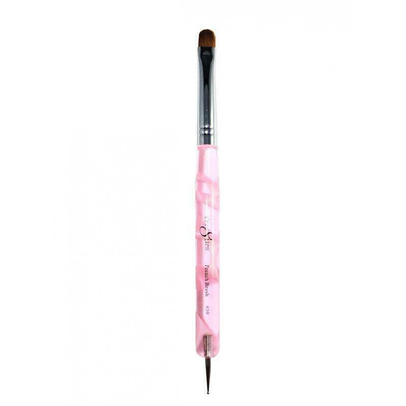 Cre8tion French Brush with Dot Tool, Size 10, 12125 KK0906